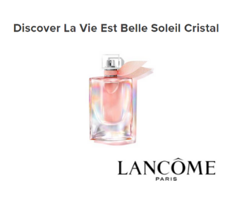 la vie est belle soleil crystal sample