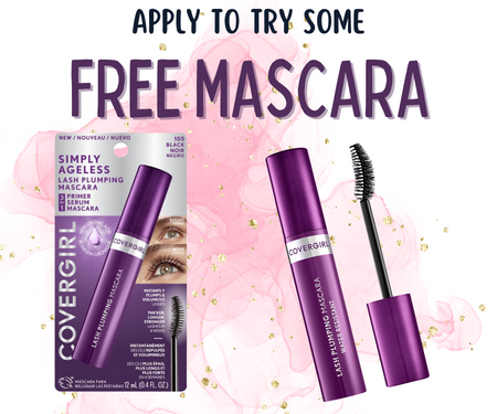 Apply To Try COVERGIRL Simply Ageless Mascara   Apply To Try COVERGIRL Simply Ageless Mascara 