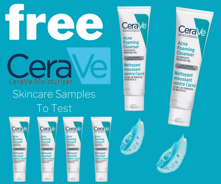 CeraVe Acne Foaming Cleanser Sample Available