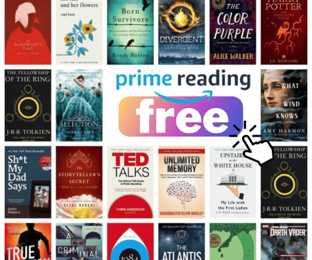 Amazon Prime Reading, Amazon Prime Reading Coupons,Amazon Prime Reading Free Samples